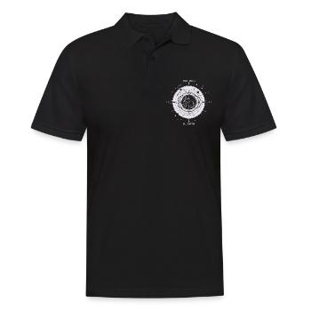 You Push I'll Catch 14 - Men's Polo Shirt - black - Front - Kai (181cm)