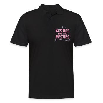 Meilleures amies pour les Resties 4 - Polo Homme - noir - Devant - Kai (181cm)