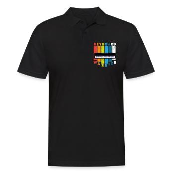 Piano Piano Électrique Piano Piano Debout Piano - Polo Homme - noir - Devant - Kai (181cm)
