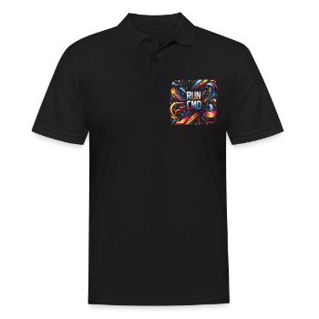 Exécuter Cmd 42 - Polo Homme - noir - Devant - Kai (181cm)