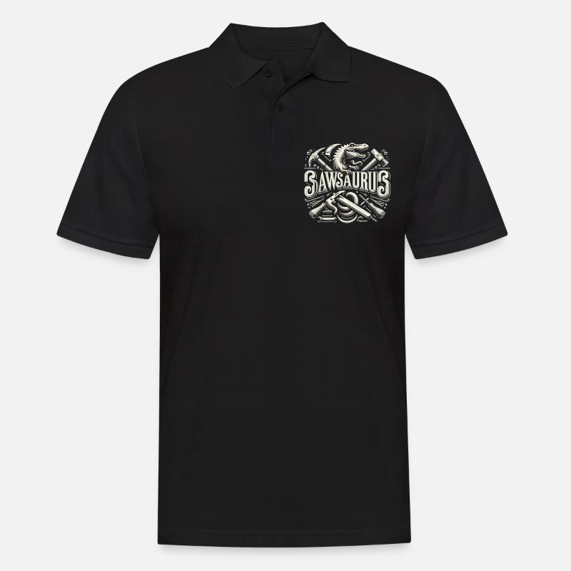 Sawsaurus 5 - Polo Homme - noir