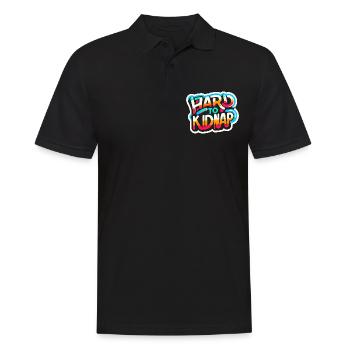 Hard to Kidnap 7 - Men's Polo Shirt - black - Front - Kai (181cm)