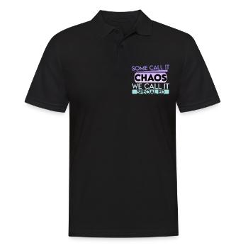 Certains l’appellent le chaos, nous l’appelons Special Ed 2 - Polo Homme - noir - Devant - Kai (181cm)