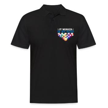 It Worked In My Head 3 - Men's Polo Shirt - black - Front - Kai (181cm)