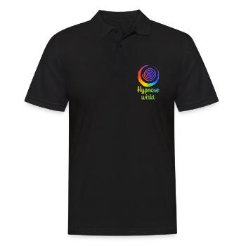 Hypnose Hypnotisch Hypnotisieren Team Geschenkidee - Männer Poloshirt - Schwarz - Vorne - Kai (181cm)