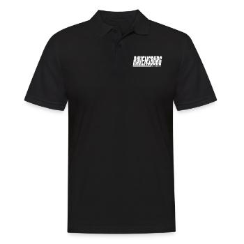 Ravensburg Freie Reichsstadt Oberschwaben - Männer Poloshirt - Schwarz - Vorne - Kai (181cm)