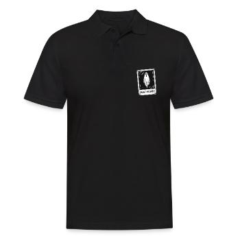 Photo Ghost - Men's Polo Shirt - black - Front - Kai (181cm)