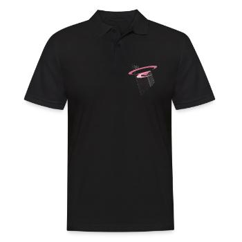 Floating of modernity - Men's Polo Shirt - black - Front - Kai (181cm)