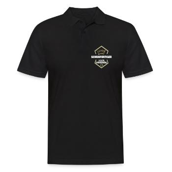 More shoe manufacturer than work - Men's Polo Shirt - black - Front - Kai (181cm)