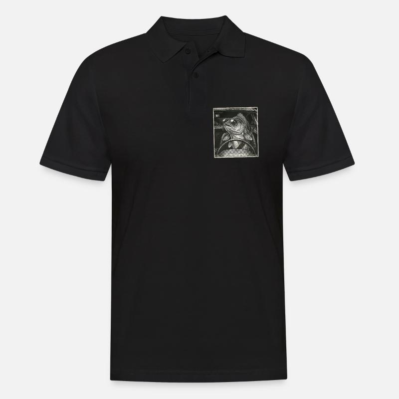 Zander Flashed - Polo Homme - noir