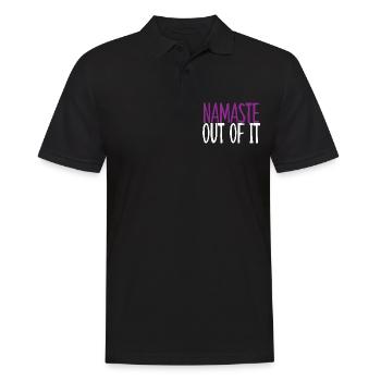 Namaste hors de lui 4 - Polo Homme - noir - Devant - Kai (181cm)