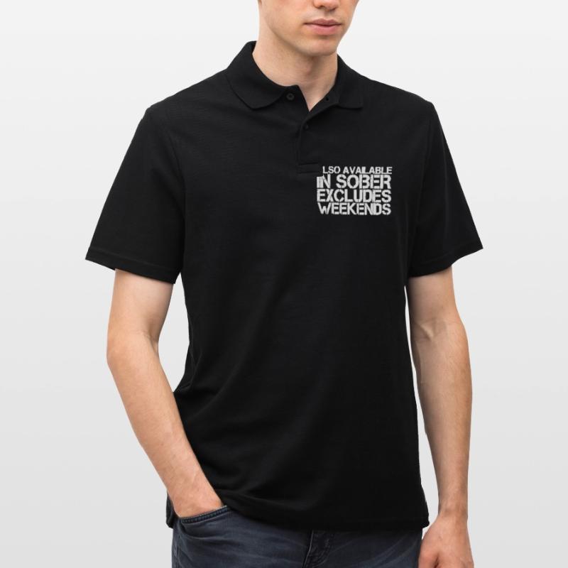 Also Available In Sober, Excludes Weekends 3 Männer Poloshirt