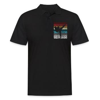 Taekwondo Taekwondo Pour les artistes martiaux - Polo Homme - noir - Devant - Kai (181cm)
