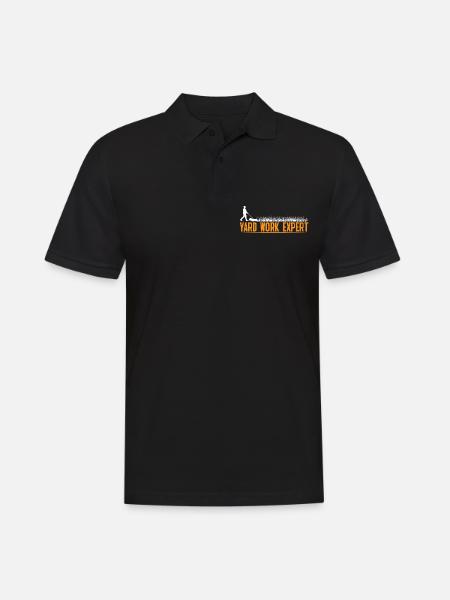 Yard Work Expert 23 - Men's Polo Shirt - black