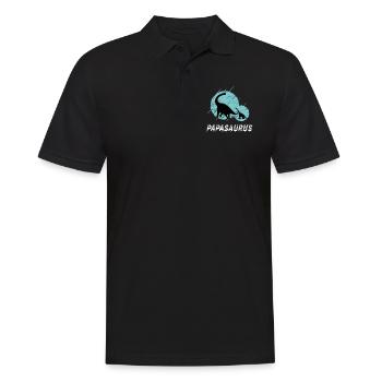 Papasaurus Brontosaurus père et fils Dino - Polo Homme - noir - Devant - Kai (181cm)