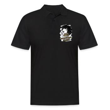 40 ans et irrésistiblement charmant - Polo Homme - noir - Devant - Kai (181cm)