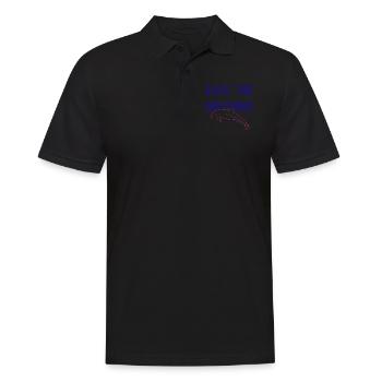 Conception de l’attrait pour la conservation des dauphins - Polo Homme - noir - Devant - Kai (181cm)