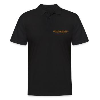 I'm On That New Diet Where You Eat Everything 4 - Men's Polo Shirt - black - Front - Kai (181cm)