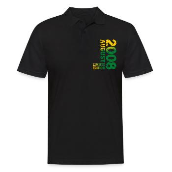 2008 Août Édition Limitée 15e Tenue d’anniversaire - Polo Homme - noir - Devant - Kai (181cm)