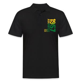 1957 Août Édition Limitée 66e Tenue d’anniversaire - Polo Homme - noir - Devant - Kai (181cm)