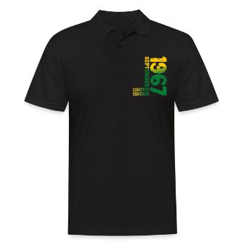 1967 Septembre Édition Limitée 56th Birthday Deco - Polo Homme - noir - Devant - Kai (181cm)