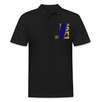 1951 November Limited Edition 72nd Birthday Decoration - Men's Polo Shirt - black - Front - Kai (181cm)