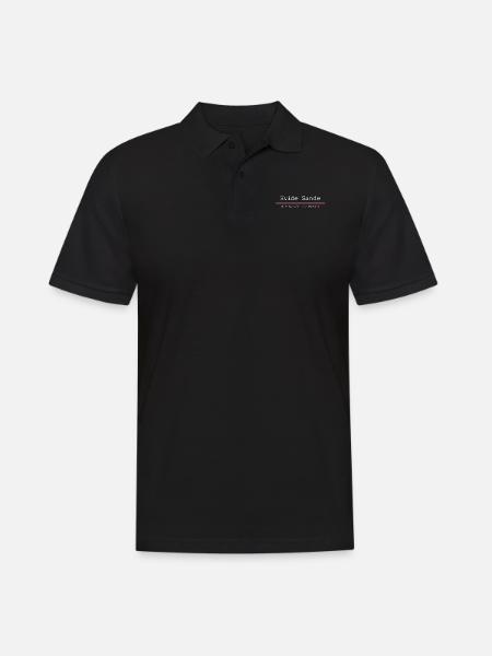 Hvide Sande Kopenhagen Dänemark Dansk Geschenkidee - Männer Poloshirt - Schwarz