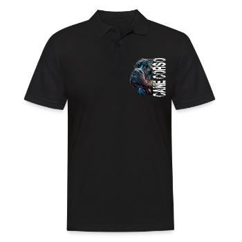 Cane Corso für einen Cane Corso Besitzer - Männer Poloshirt - Schwarz - Vorne - Kai (181cm)