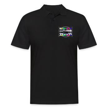 Gdr photo de test Retro Ostalgie 80s - Polo Homme - noir - Devant - Kai (181cm)