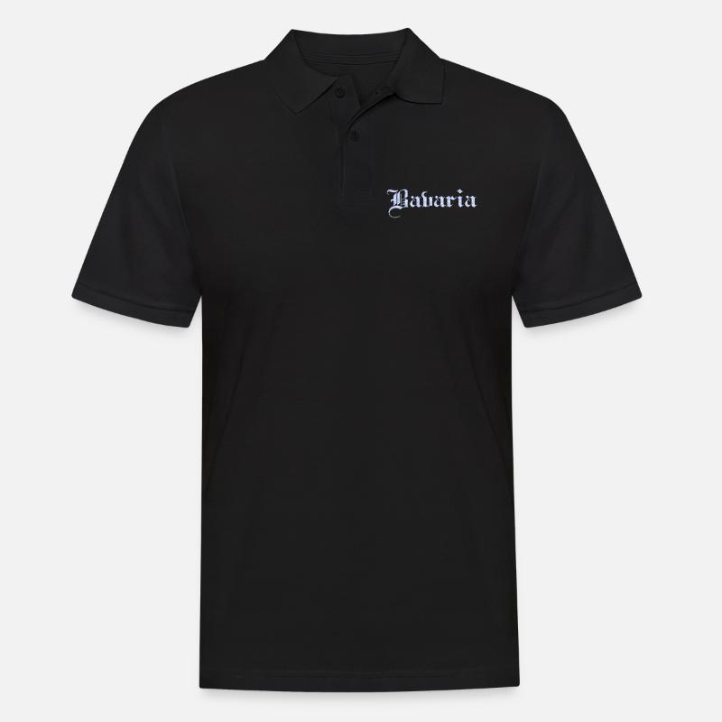 Bavaria - Männer Poloshirt - Schwarz