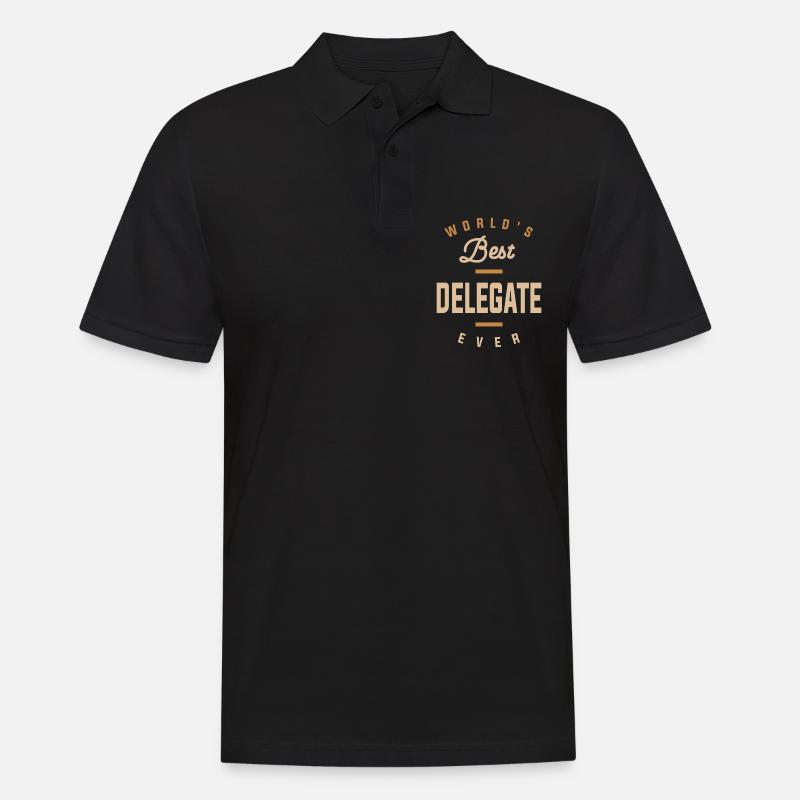 Delegate - Men's Polo Shirt - black