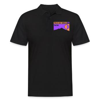 Pico de Orizaba Citlaltépetl Climb Mexico - Polo Homme - noir - Devant - Kai (181cm)