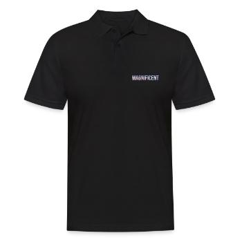 Magnifique dans les couleurs de Trans - Polo Homme - noir - Devant - Kai (181cm)