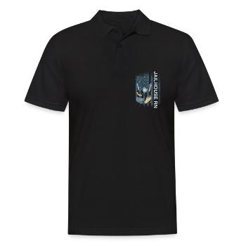Infirmière correctionnelle en prison - Polo Homme - noir - Devant - Kai (181cm)