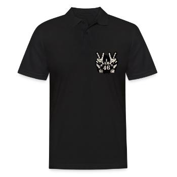 Unique design for the celebration of the 50th anniversary - Men's Polo Shirt - black - Front - Kai (181cm)