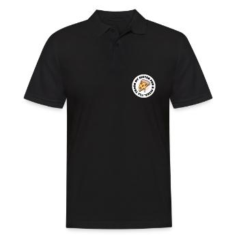 Soeur pour la pizza - Coquine - Polo Homme - noir - Devant - Kai (181cm)