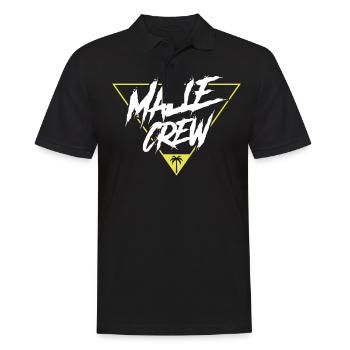 Malle crew - Men's Polo Shirt - black - Front - Kai (181cm)