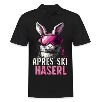 Après-ski Bunny Skier Après Ski Party Femmes - Polo Homme - noir - Devant - Kai (181cm)