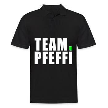 Pfefferminz Likör Pfeffi Vatertag Sauf - Männer Poloshirt - Schwarz - Vorne - Kai (181cm)