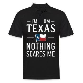État du Texas Texans Texas - Polo Homme - noir - Devant - Kai (181cm)