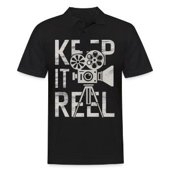 Filmmaker Film Director Cinematographer Film - Men's Polo Shirt - black - Front - Kai (181cm)