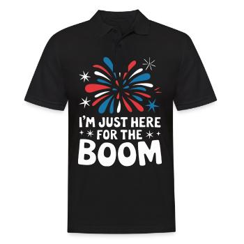 Pyrotechnie Feux d’artifice Pyrotechnie - Polo Homme - noir - Devant - Kai (181cm)