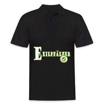 Lustiges Exilpfälzer Pälzer Pfälzer Pfalz Mundart - Männer Poloshirt - Schwarz - Vorne - Kai (181cm)