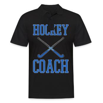 Feldhockey - Männer Poloshirt - Schwarz - Vorne - Kai (181cm)