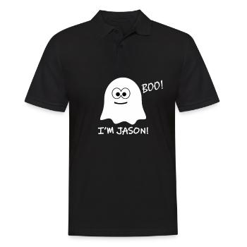 Boo! I'm Jason Halloween - Men's Polo Shirt - black - Front - Kai (181cm)