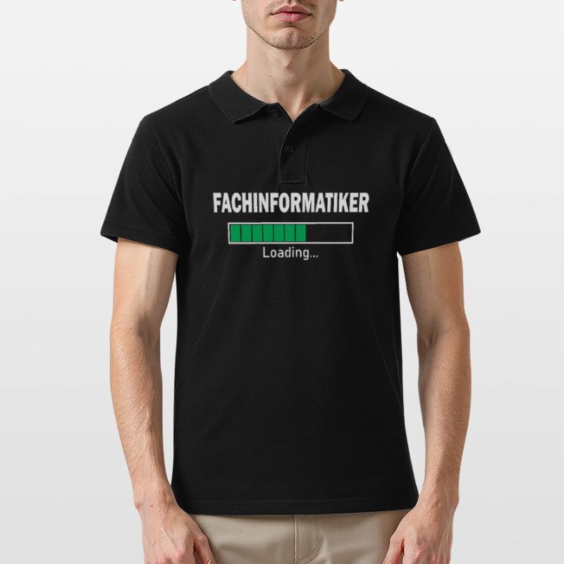 Fachinformatiker loading Programmierer Informatik Männer Poloshirt