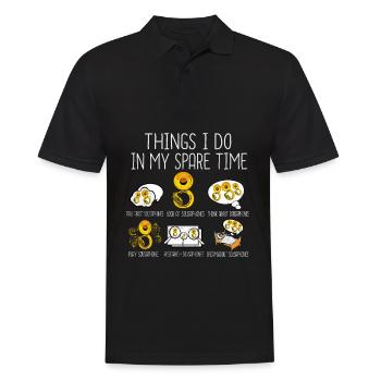 Sousaphone Gift Men Orchestra Big Band Tuba - Men's Polo Shirt - black - Front - Kai (181cm)