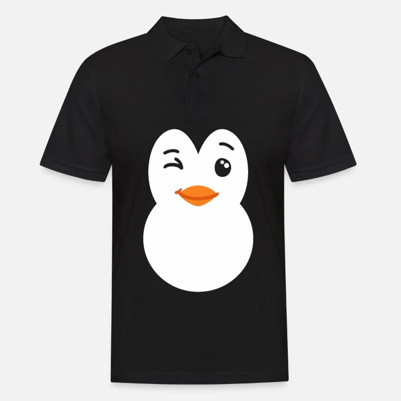 Costume de pingouin - Polo Homme - noir