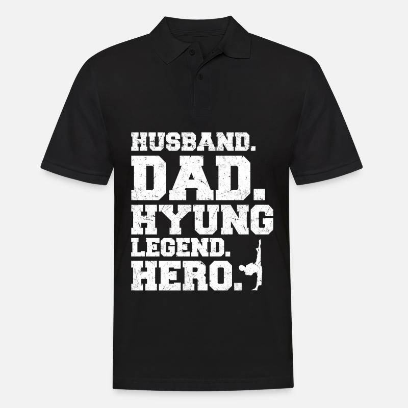 Tang Soo Do - Männer Poloshirt - Schwarz
