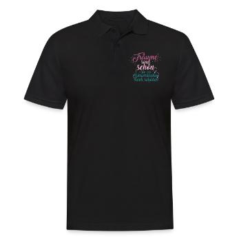 Les rêves sont agréables de les réaliser encore bien - Polo Homme - noir - Devant - Kai (181cm)